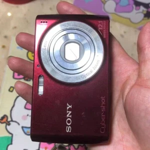 Sony Cyber-Shot DSC-W510 12.1MP CCD Vintage Digital Camera - 90% new-Red - Picture 1 of 5