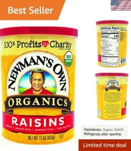 Organics Organic California Raisins, 15-Ounce Cans Pack of 6 - Picture 1 of 5