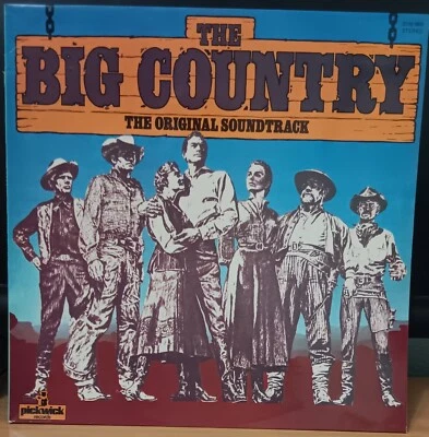 Jerome Moross – The Big Country soundtrack - 1978 LP Record excellent, cover VG+ - Image 1 of 3