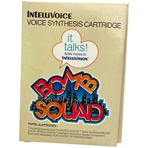 Cartucho de juego Intellivision Bomb Squad con caja y manual 1982 Mattel - Imagen 1 de 6