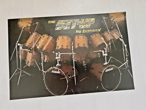 VINTAGE LUDWIG TROMMELPOSTER 439 X 286 (A3) - Bild 1 von 1