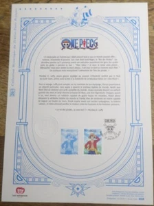 One Piece Document FDC Stamp Luffy 2025 FDC Manga 1St Day - Picture 1 of 1