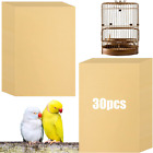 FIZMU Bird Cage Liner for Bird Cage in Sea Sand,Gravel Paper for Bird Cage 11 x