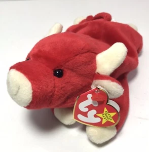TY Original Beanie Babies Snort 1995 - Picture 1 of 10