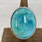 Barse Sterling Silver Turquoise Ring Size 7 Huge Statement Cocktail