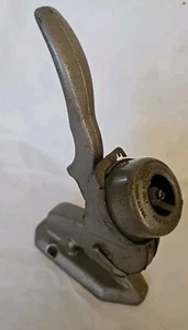 Vtg Bates Eyelets Automatic Eyeleter Hand Press Punch Press Tool - Picture 1 of 10
