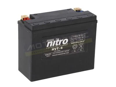 Nitro HVT 06 SLA Battery to fit Harley FLTC 1340 Tour Glide Classic 84-91 - Image 1 of 2