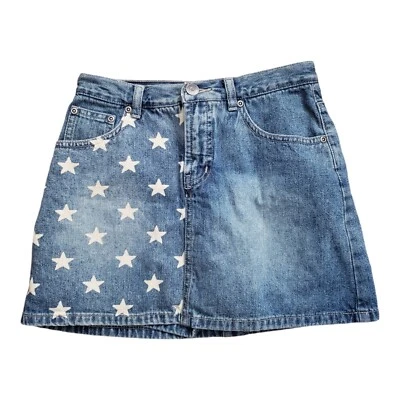 Pantalones cortos de mezclilla Limited Too Girl azules talla 10 estrellas SÚPER LINDOS  Foto 1 de 4