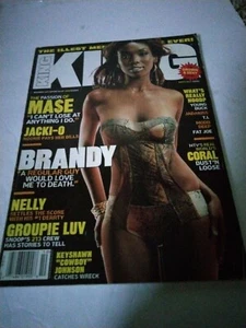 KING magazine Brandy Mase Jacki-O Nelly Jadakiss Young Buck Mobb Deep Fat Joe - Picture 1 of 4