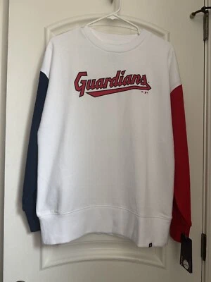 Cleveland Guardians Color Block Crewneck Sweatshirt from Fanatics NWT - Image 1 of 4