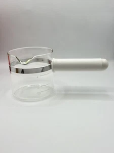 KRUPS GLASKRUG Glass Carafe F 027/A-70 White 004 Switzerland Made 51523 - Picture 1 of 15