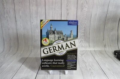 Learn German Now PC / MAC Big Box Game Software 2002 - Image 1 of 4