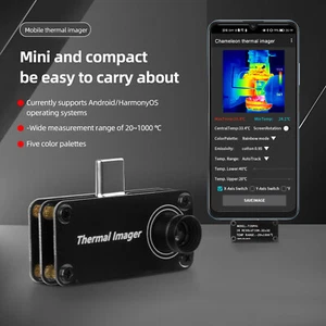 Infrarot-Wärmebildkamera IR-Imager USB Typ-C Für Android-Handy - Bild 1 von 20