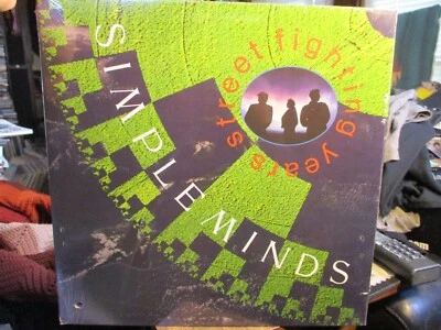 Sealed 1989 SIMPLE MINDS Street Fighting Years Canada G/F LP Virgin VL 3063 - Image 1 of 3