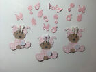 3 Baby Girl  Bear die cuts Postage Discount On Multiple Items