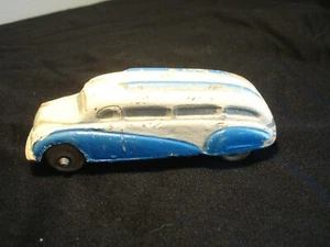 Vintage Rubber Bus The Sun Rubber Co. Toy U.S.A. - Picture 1 of 4