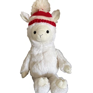 GUND Lionel The Llama 15 Inch Plush with winter beanie hat - Picture 1 of 8