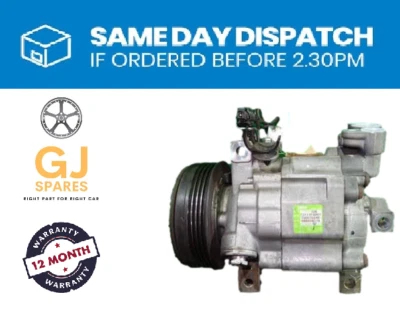 GENUINE 2008 ON SUBARU IMPREZA / FORESTER AC AIR CON COMPRESSOR 73111FG001 - Image 1 of 2