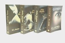 Fifty Shades of Grey books x 4 paperback novel Romance BDSM E L James bundle