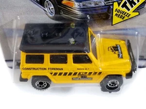 Matchbox Mercedes-Benz 280 GE / Light & Sound Vehicles / Rare All Orange Card - Picture 1 of 7