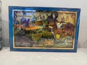 D23 Expo 2024 Disney Pin MOG WDI Maps Snow White & Seven Dwarfs Box Set LE 400 - Picture 1 of 8