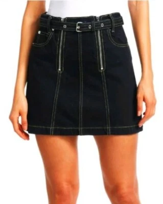 Proenza Schouler White Label Denim Mini Skirt Indigo Size 0 - Image 1 of 4