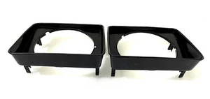 Suzuki Samurai Jimny Sierra SJ410 Headlamp Headlight Bezel Set Black | Fit - Picture 1 of 13