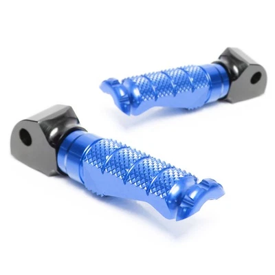 R-FIGHT Blue Rear Foot Pegs For Kawasaki ZZR 1100 Ninja ZX-11 97 98 99 00 01 Foto 1 de 4