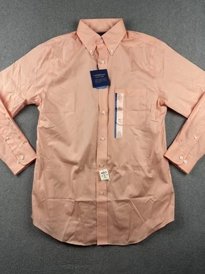 Croft & Barrow Shirt Mens 15.5 32/33 Pink Easy Care Classic Fit Button Down - Image 1 of 4