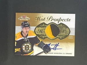 2013-2014 Showcase Hot Prospects RC Auto Patch Dougie Hamilton Boston #/175 - Bild 1 von 2