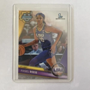 2023-24 Bowman Chrome University #49 Angel Reese 1st Bowman LSU - Picture 1 of 2