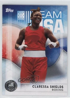 2016 Topps US Olympic & Paralympic Team and Hopefuls Silver Claressa Shields #2 - Image 1 of 2