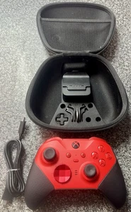 Mando Oficial Xbox Elite Serie 2 Inalámbrico Rojo Incluido con Estuche de Carga - Imagen 1 de 6