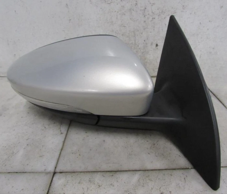 Espejo retrovisor lateral derecho Volkswagen CC 2009-2012 puerta opcional 6XC plateado fabricante original Foto 1 de 4