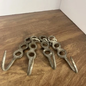 4 Stück Vintage Französische Metzgerhaken - 7 "lang & 1,5" breit - Bild 1 von 4