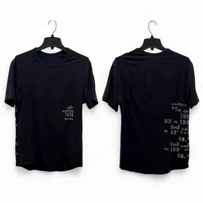 Camiseta básica Lululemon rara reflectante diaria 5 años *obsidiana gráfica talla pequeña Foto 1 de 4