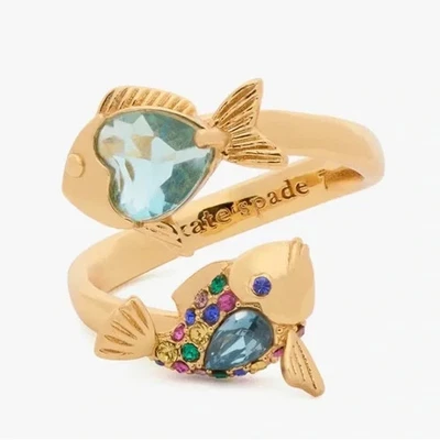 Anillo Kate Spade What A Catch Fish. Talla 7/8 Foto 1 de 4