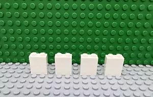 Lego 4 weiße 1x2x2 Mauer Stein Block Burg NEU - Bild 1 von 1