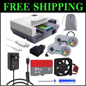 RETROFLAG NESPi 4 Case Kit for Raspberry Pi 4 - Includes SSD, HDMI, Controllers - Picture 1 of 7