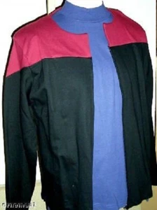 STAR TREK  Uniform Jacke Voyager Captain Baumwolle-  XL - Bild 1 von 1