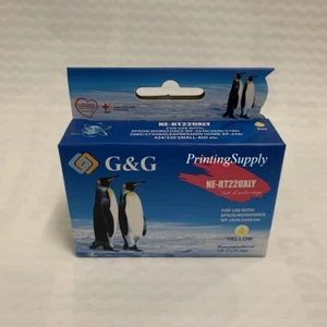 1 OR 5PK Hi-Yield BKCMY Ink For Epson 220 XL WF2630 2650 2660 2750 XP320 420 424 - Picture 1 of 7