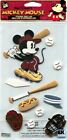 Disney Mickey Baseball, naklejki 3D scrapbook EK Success DJBV004