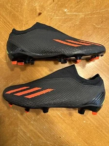Men’s Adidas Speedportal.3 Laceless FG Soccer Cleats Black GW8471 Size 7.5 NEW - Picture 1 of 6