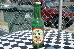 rare old milwaukee mini miniature beer bottle salt shaker virginia 1938 richmond