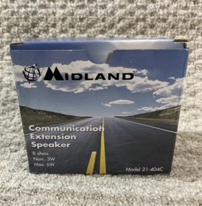Midland Model 21-404 C Extension Speaker CB HAM Radio 8 Ohms, 6 Watts Max - Picture 1 of 6