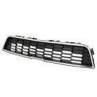 Fit For 2012-2016 Chevrolet Sonic Front Bumper Upper Grille Grill w/ Chrome Trim