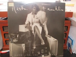 ARETHA FRANKLIN, LOVE ALL THE HURT AWAY,  ARISTA AL 9552 LP 33 RPM  VG+/GD+ - Picture 1 of 2