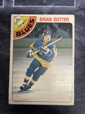 1978-79 O-Pee-Chee 319 Brian Sutter St. Louis Blues Rookie - Image 1 of 2