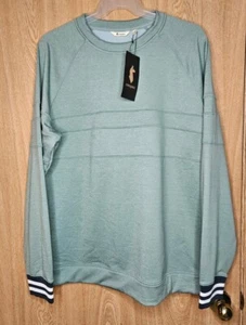 Cotopaxi Mens XXL Bandera Crew Fleece Pull On Sweater Sweatshirt Stripes NWT $90 - Picture 1 of 6