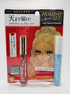 [US] ISEHAN KISS ME LONG Up Super Waterproof Mascara #01 Black & Remover SET - Picture 1 of 3